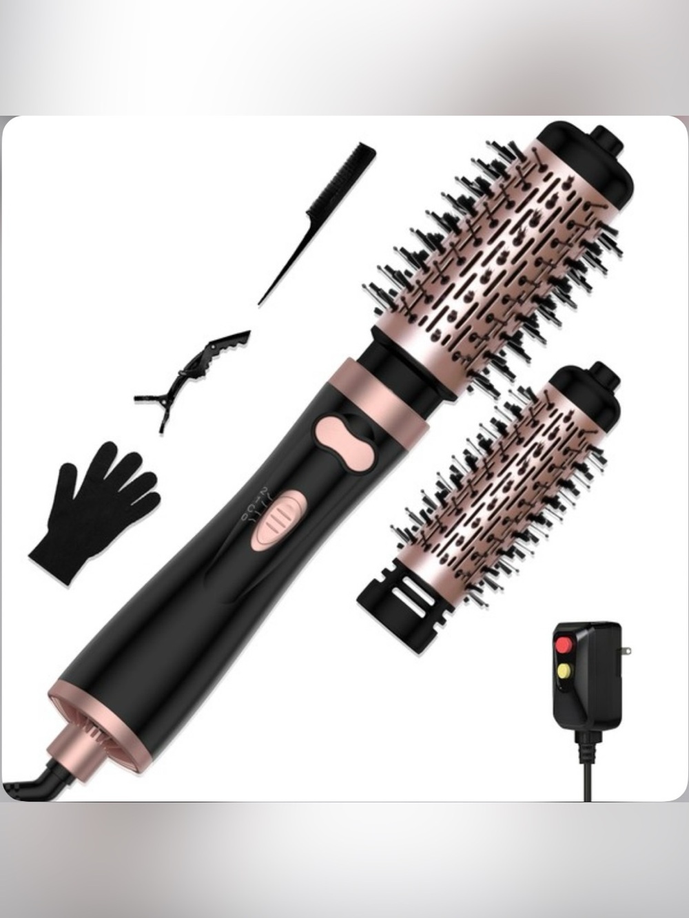 $70. OKWRAP Rotating Hair Dryer Brush 3-in-1 360° Rotating Hot Air Brush New! - Picture 6 of 16